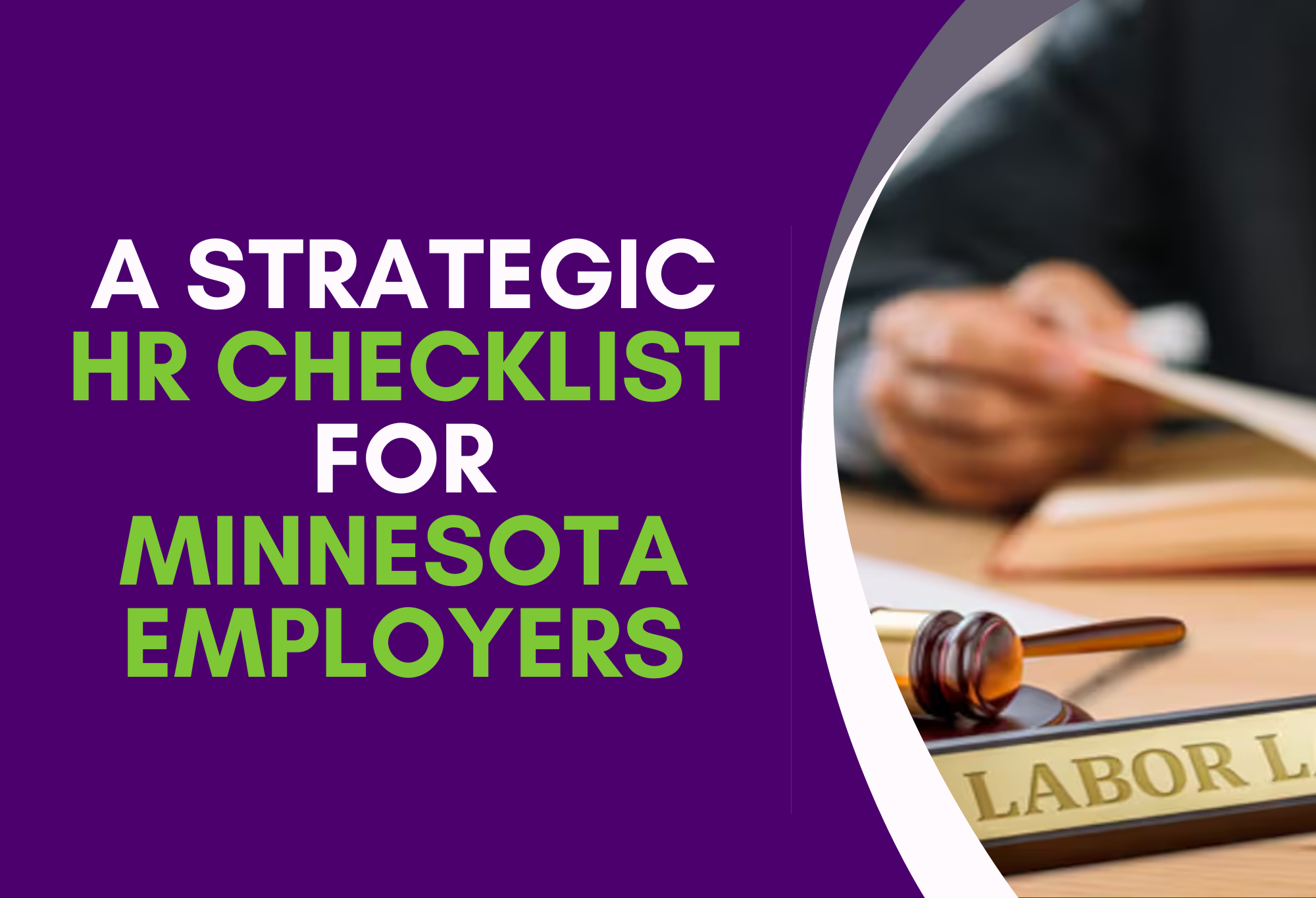 A Strategic HR Checklist for Minnesota Employers